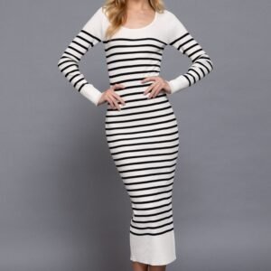 Vestido active ajustado manga larga