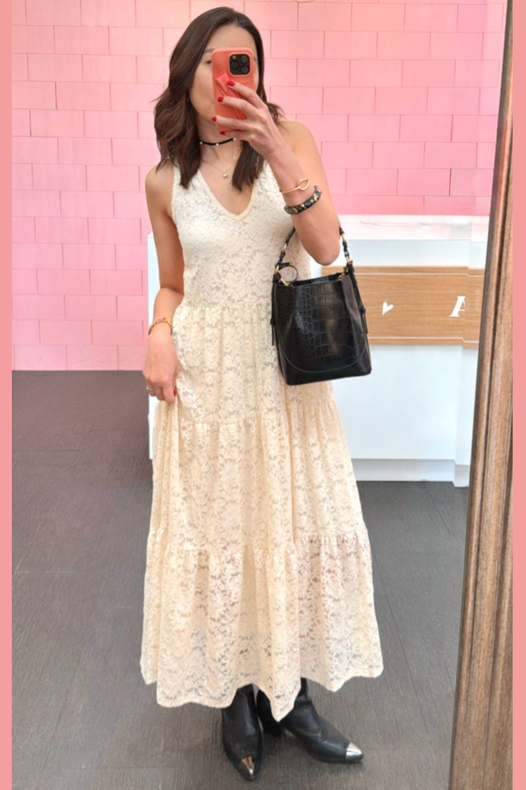 Vestido estampado if she loves - Imagen 8