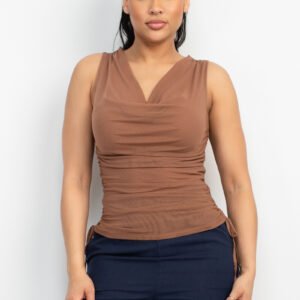 Blusa Iris de malla de doble capa