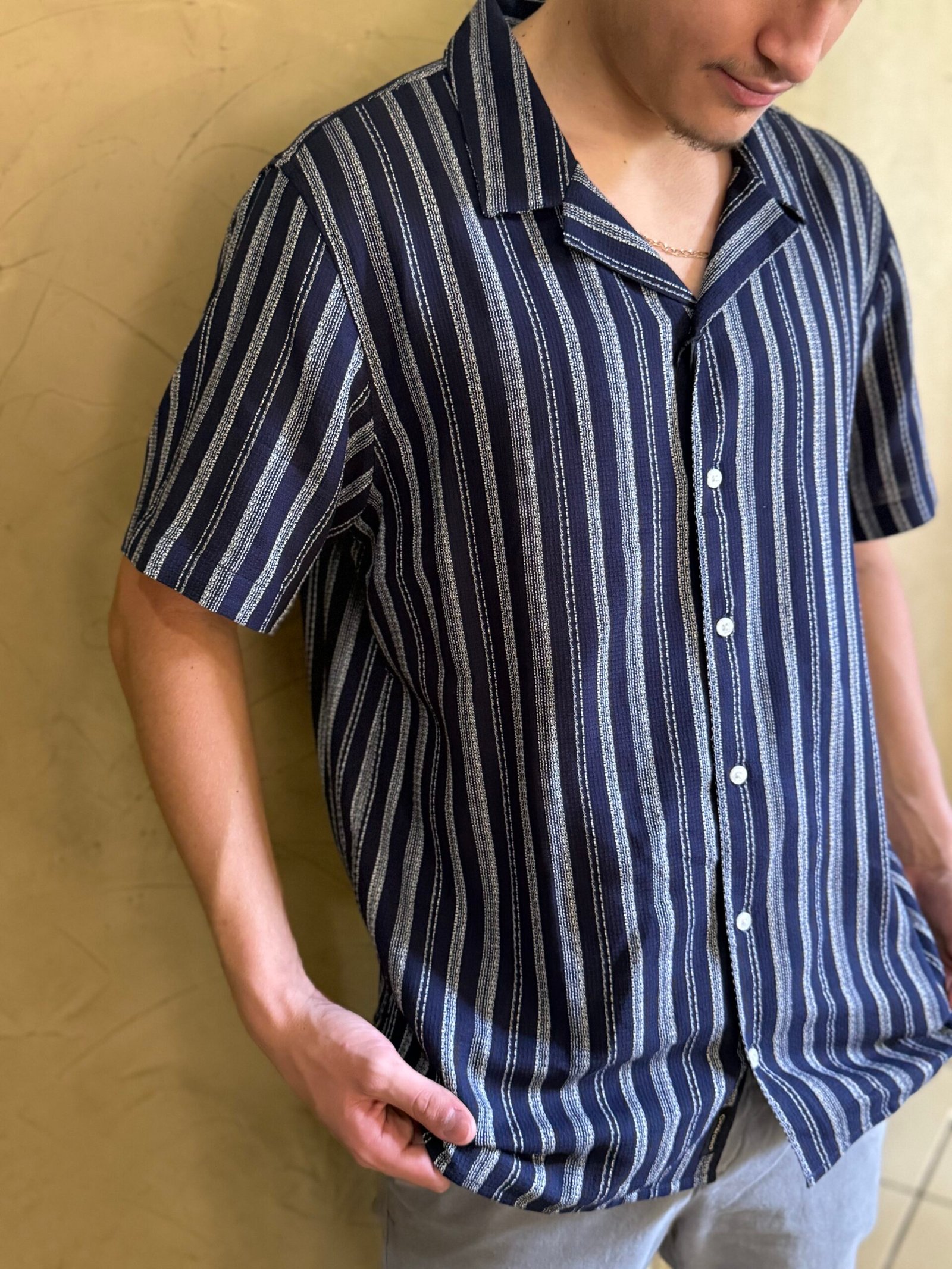 Camisa civil road rayas punteada - Imagen 2