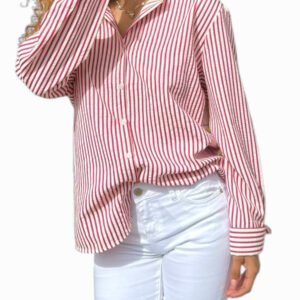 Camisa Passport de botones con rayas