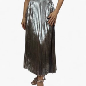 Falda Creta larga y brillante