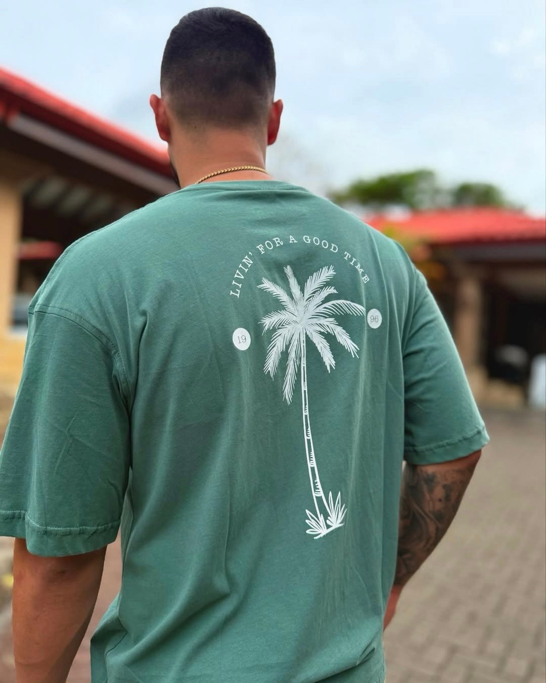 Camiseta Arena living for a good time