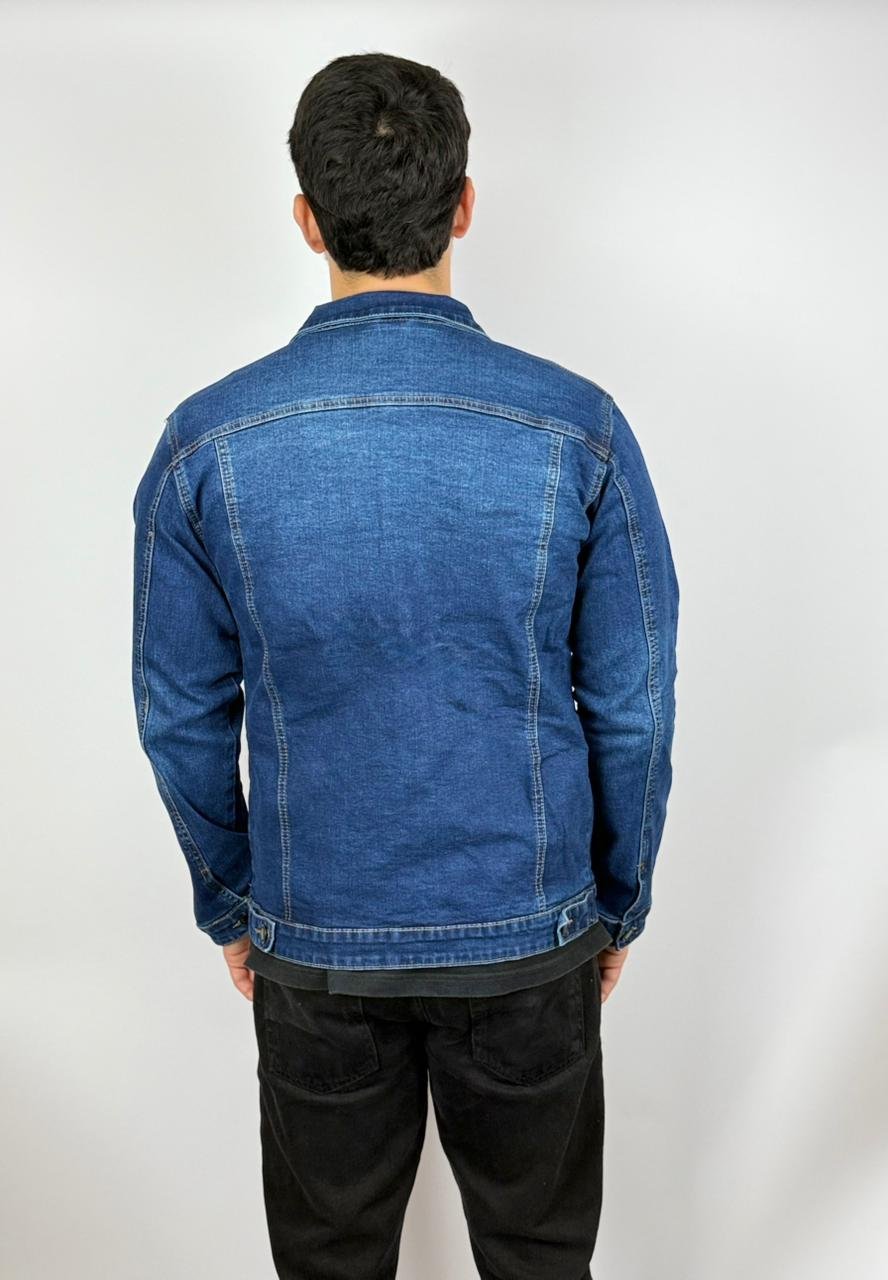 JACKET DE MEZCLILLA CAMBRIDGE POLO CLUB - Imagen 4