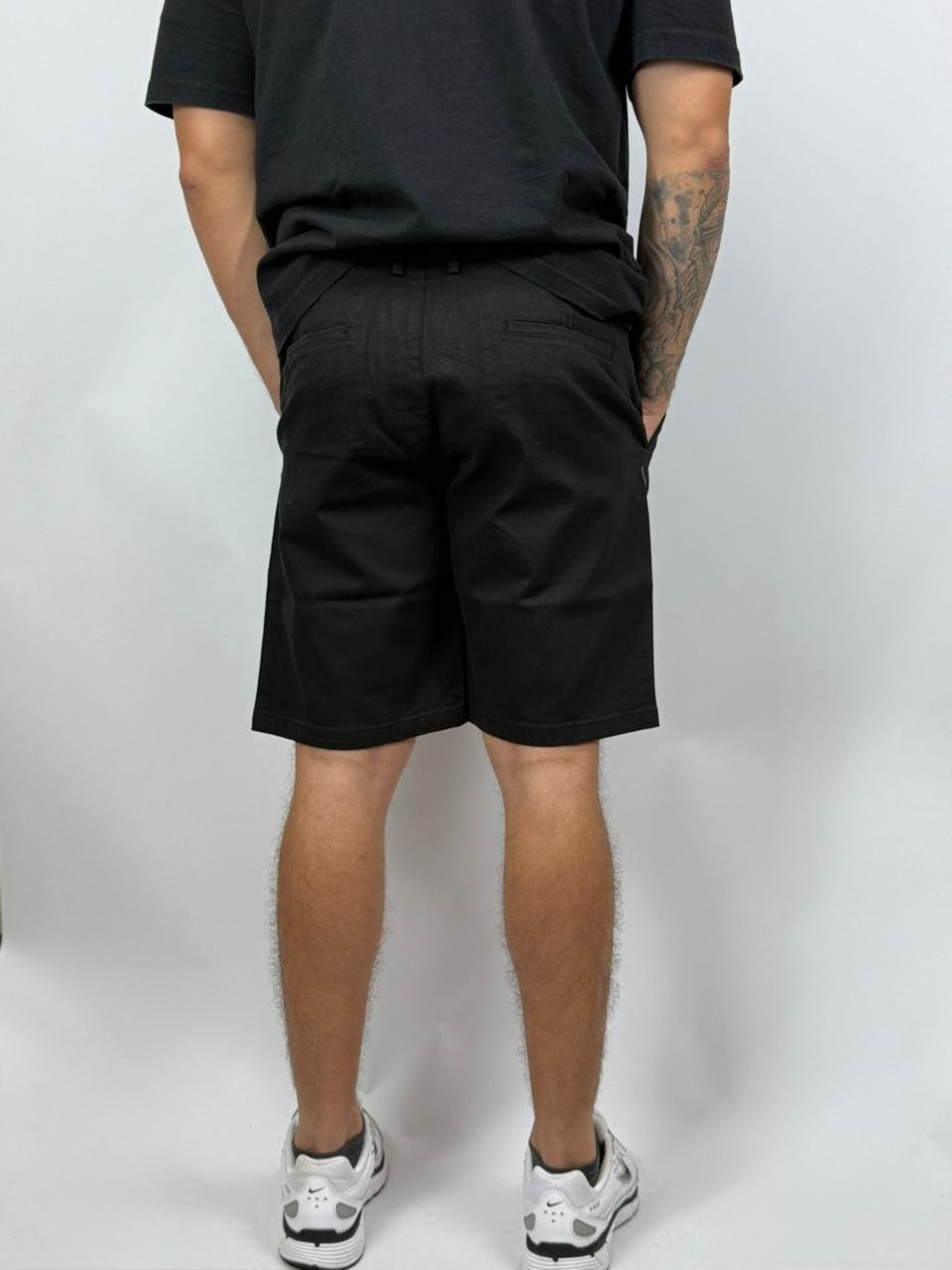 SHORT DE TELA CON PARALES BLOCK - Imagen 4