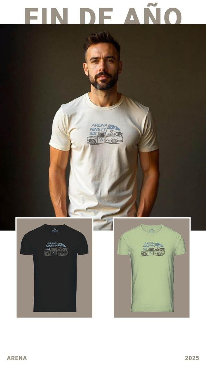 CAMISETA NINETY SIX ARENA