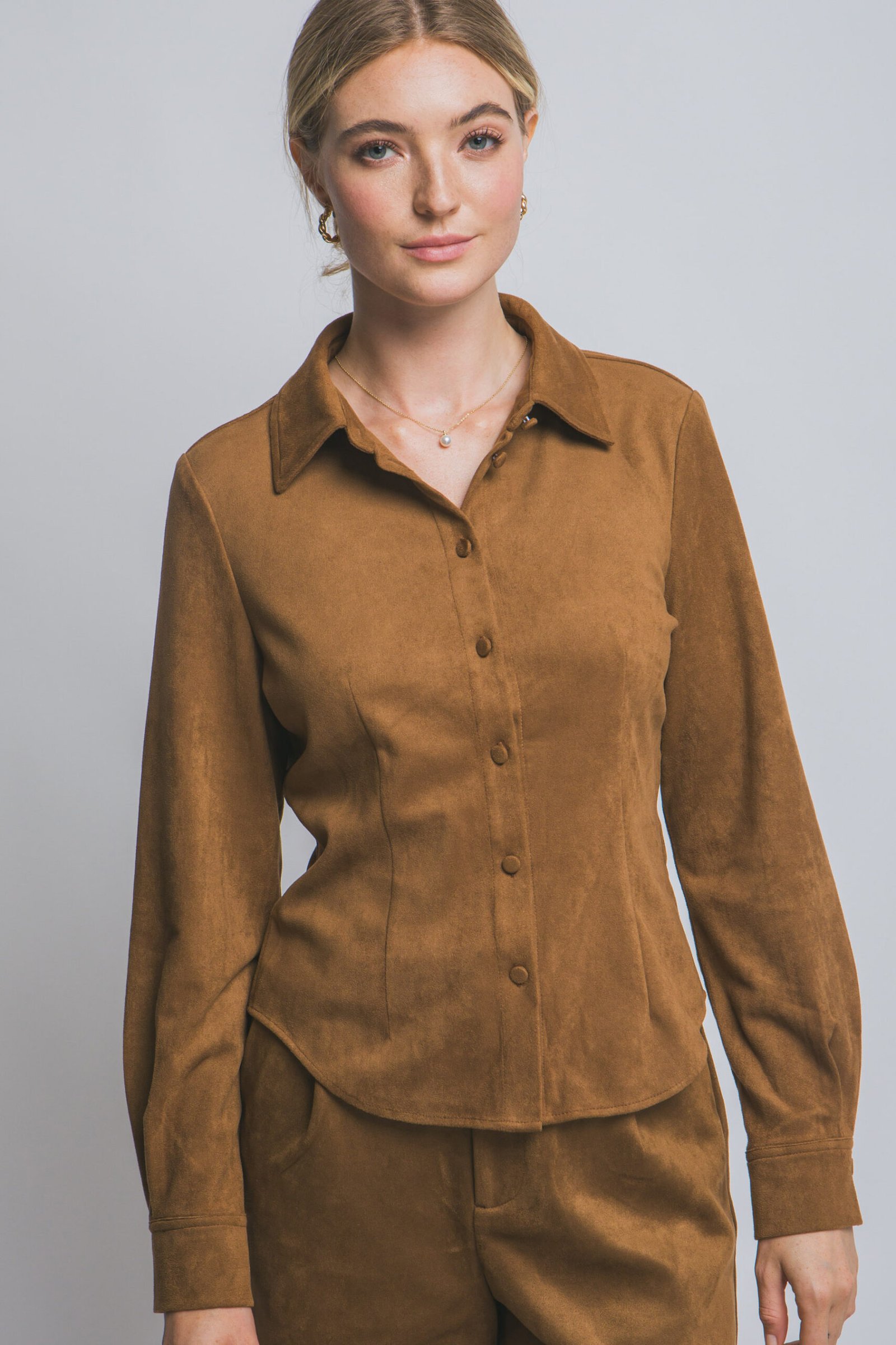 CAMISA DE GAMUZA LOVE TREE - Imagen 9