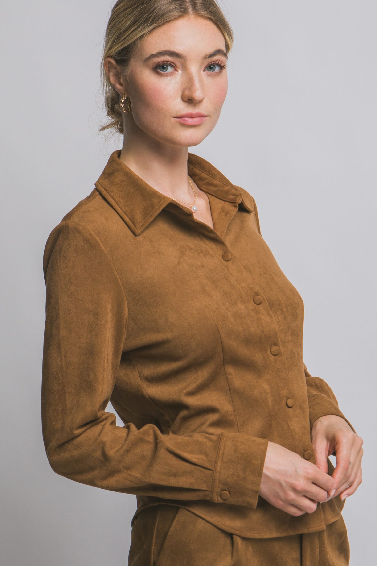 CAMISA DE GAMUZA LOVE TREE - Imagen 7