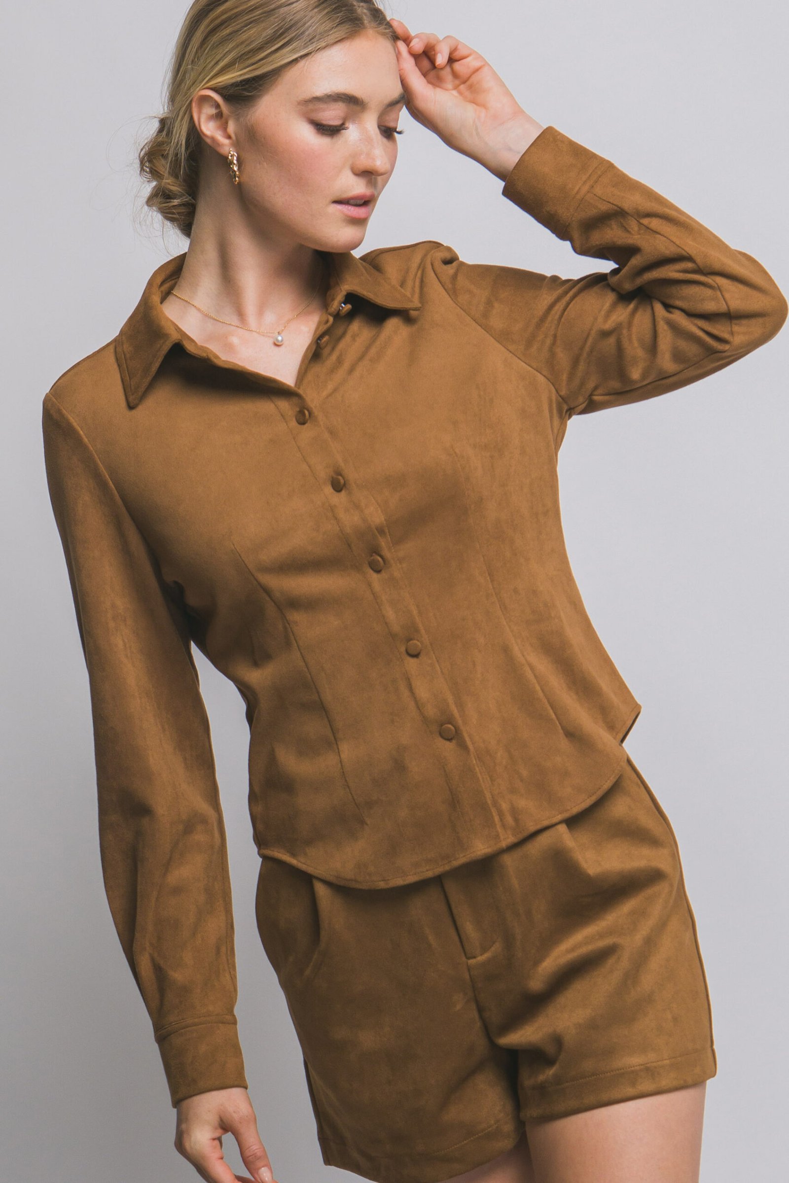 CAMISA DE GAMUZA LOVE TREE - Imagen 5