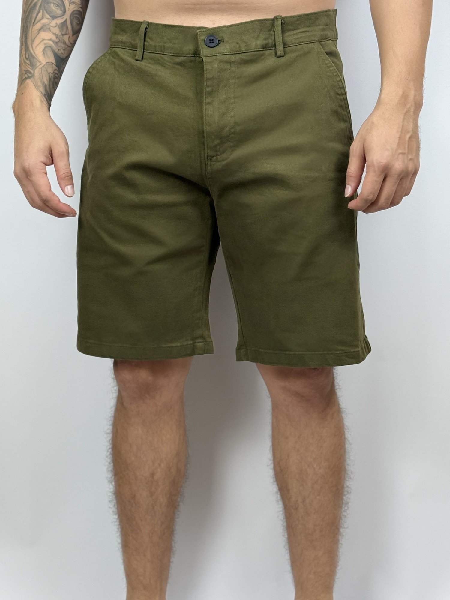 SHORT DE TELA CON PARALES BLOCK - Imagen 5