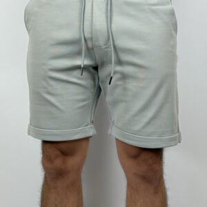 SHORT CON RUEDO Y ELÁSTICO EN LA CINTURA BLOCK