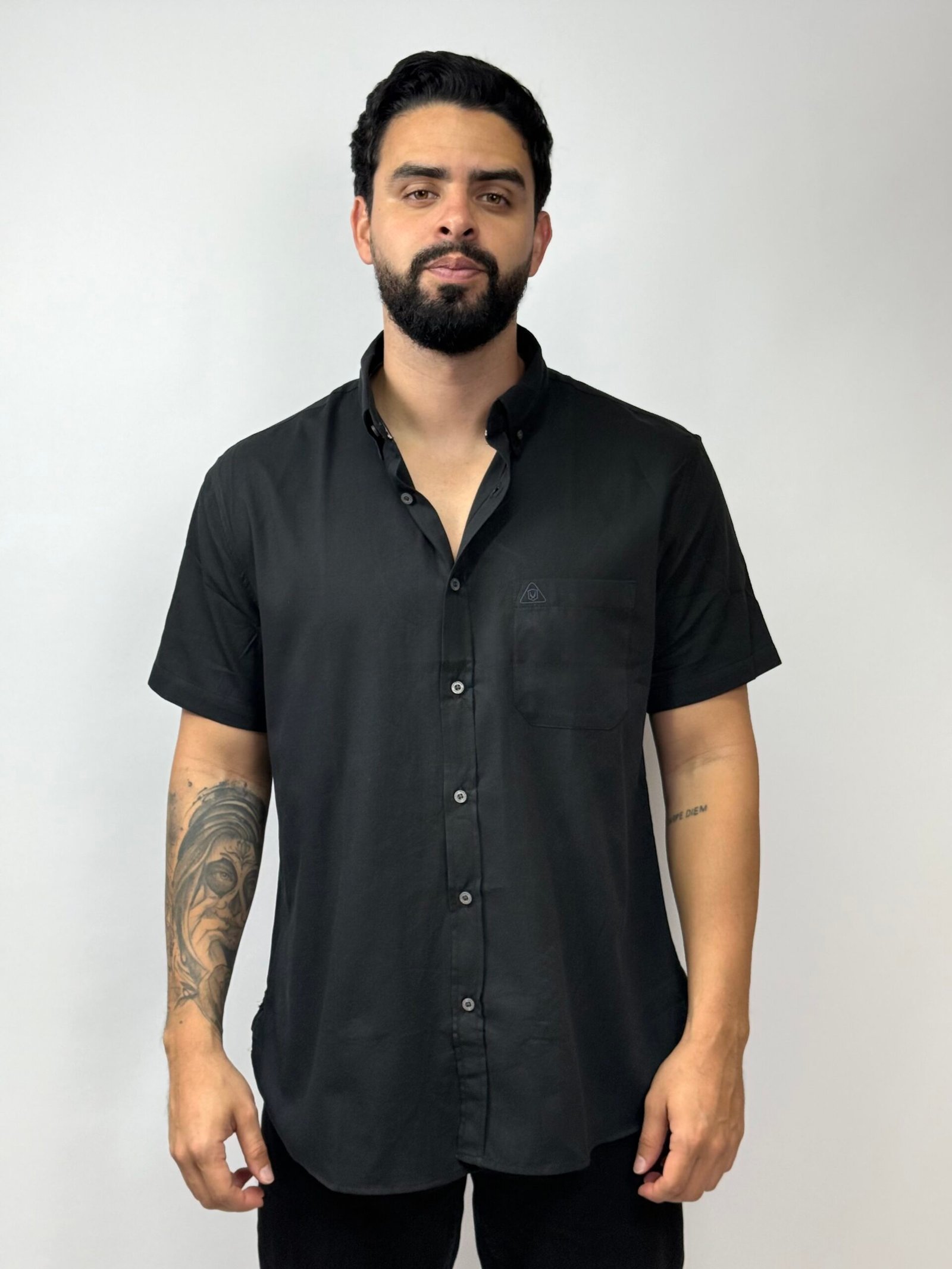 CAMISA MANGA CORTA CON BOLSA LATERAL REDSAND