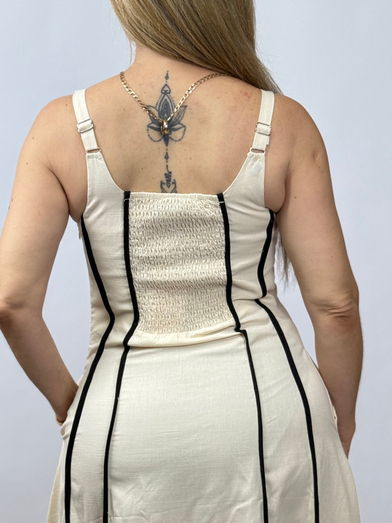 VESTIDO LARGO DE RAYAS LILY & PEONY - Imagen 5