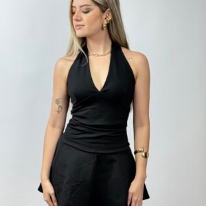 ENTERIZO CON CUELLO HALTER CELEB