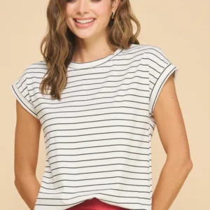 BLUSA CON RAYAS IF SHE LOVES