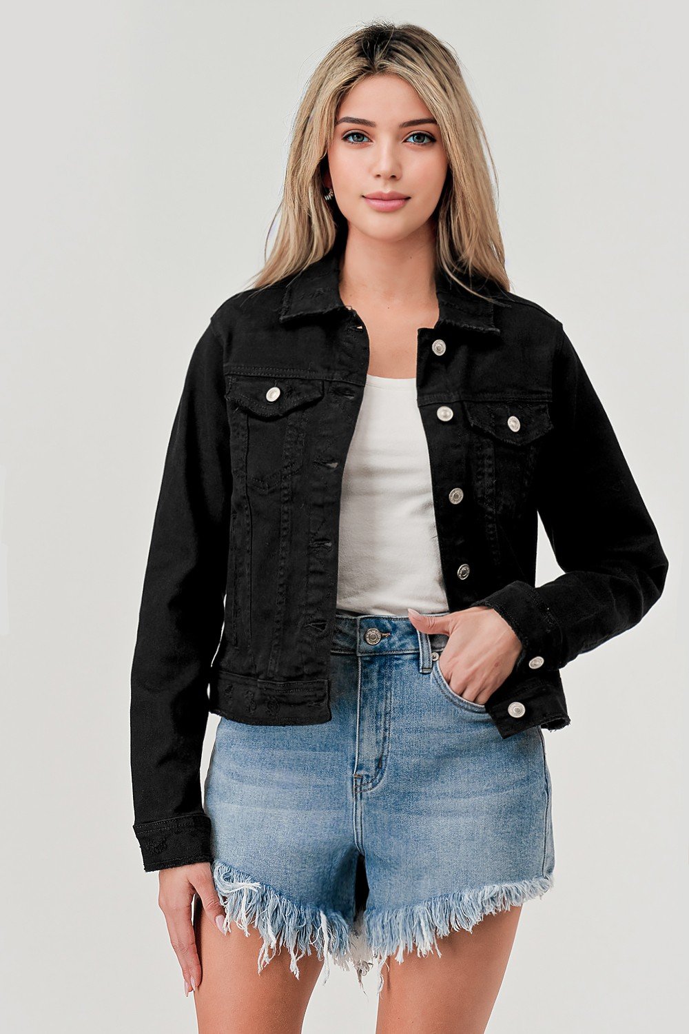 JACKET DE MEZCLILLA I&M JEANS