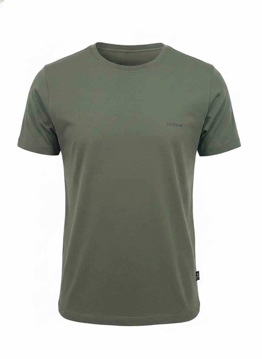 CAMISETA LISA VERDE CIVILROAD