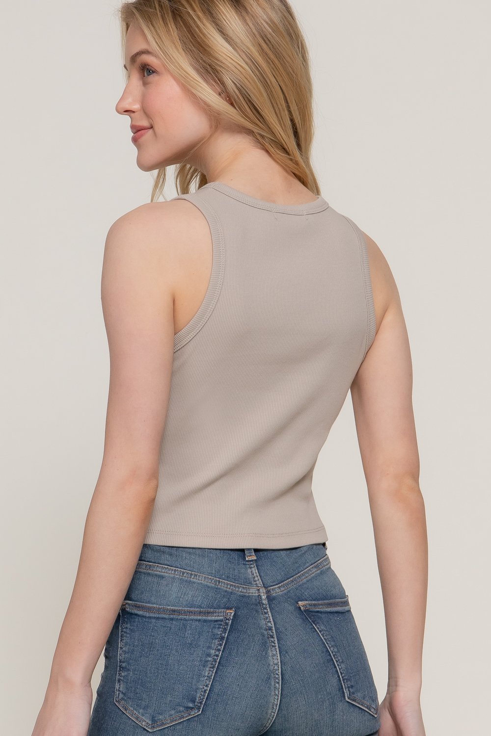 BLUSA AJUSTADA, LISA Y LARGA ACTIVE - Imagen 3