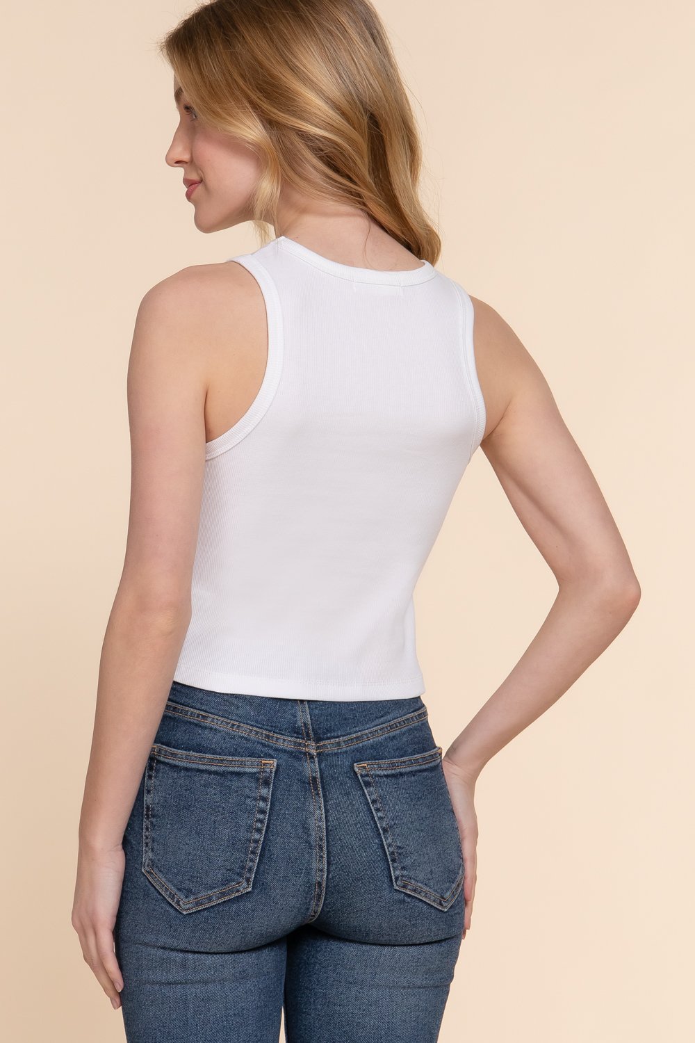 BLUSA AJUSTADA, LISA Y LARGA ACTIVE - Imagen 9