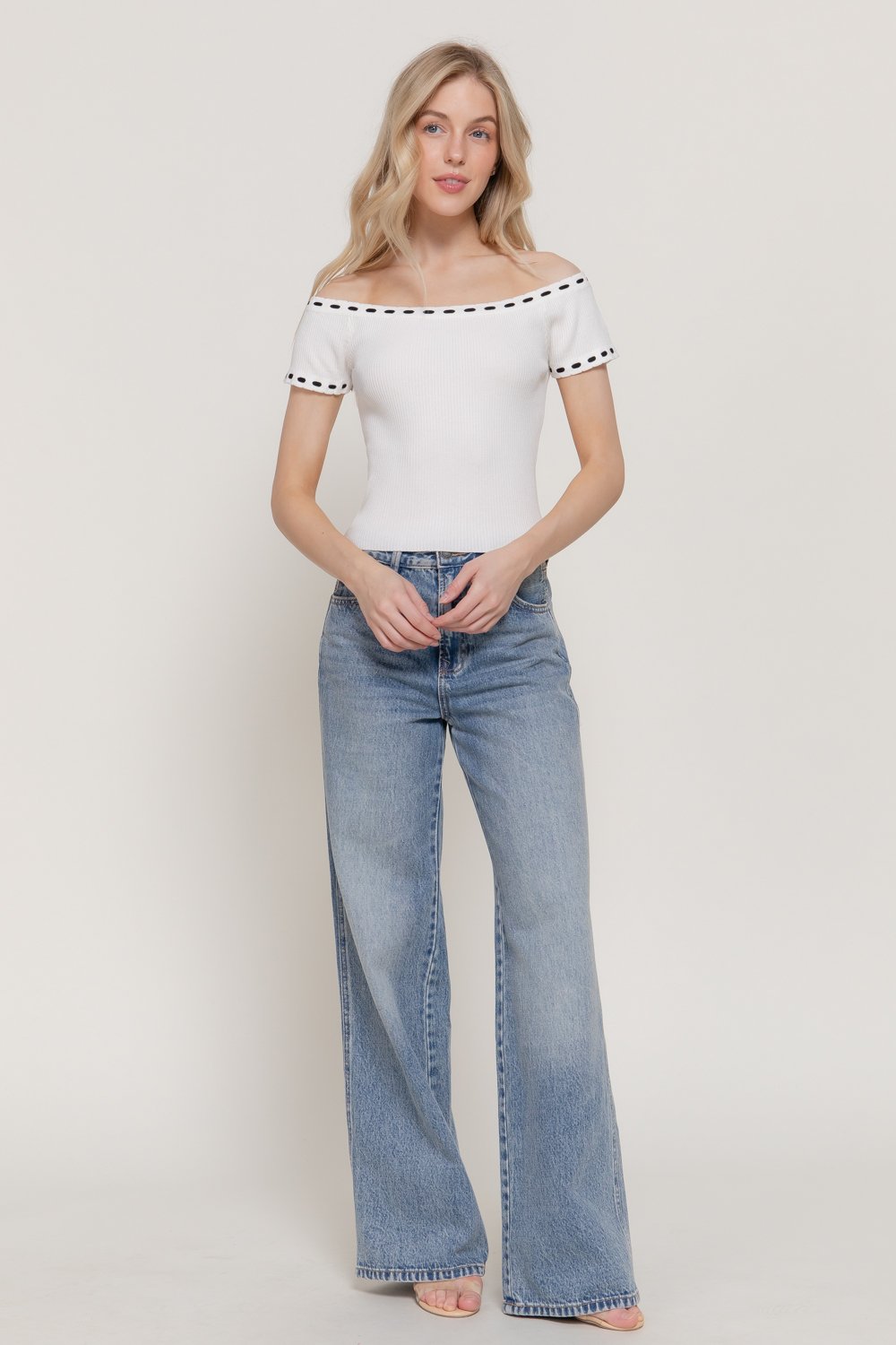 BLUSA DE HOMBROS CAÍDOS ACTIVE - Imagen 8