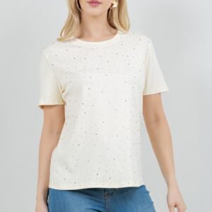 BLUSA CON PERLITAS TABA