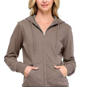 ABRIGO LARGO DE ZÍPER Y GORRO REFLEX