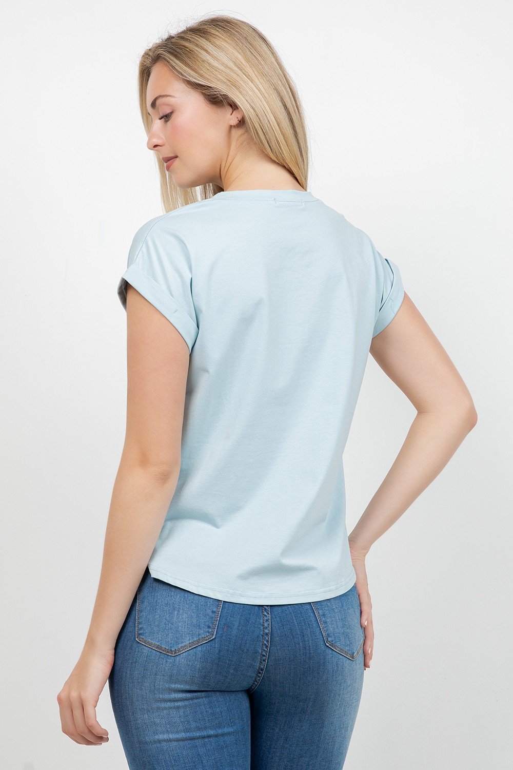 BLUSA DE FLORES CON BOLSA LATERAL TABA - Imagen 5