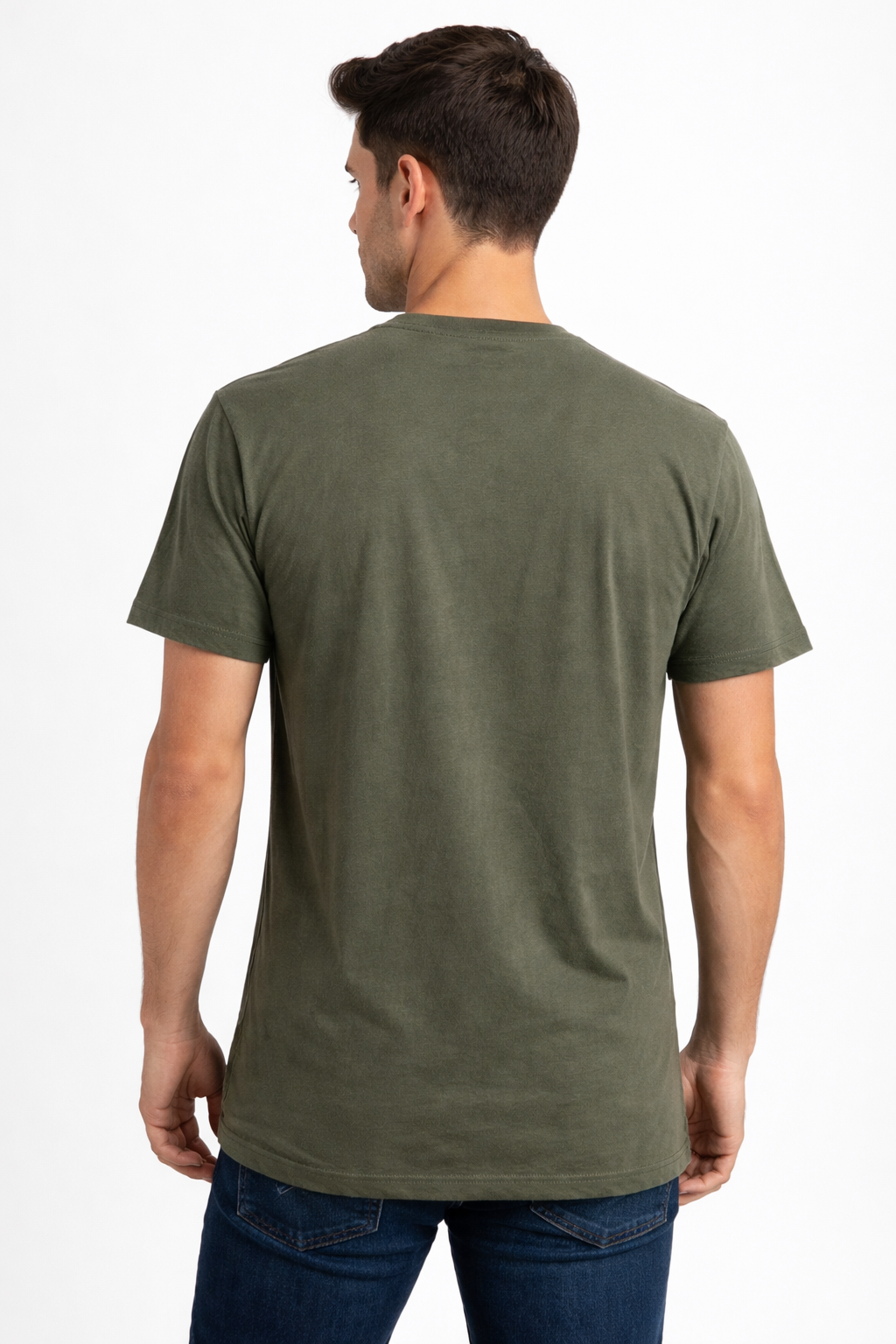 CAMISETA CON ESTAMPADO EN PECHO ARENA - Imagen 2