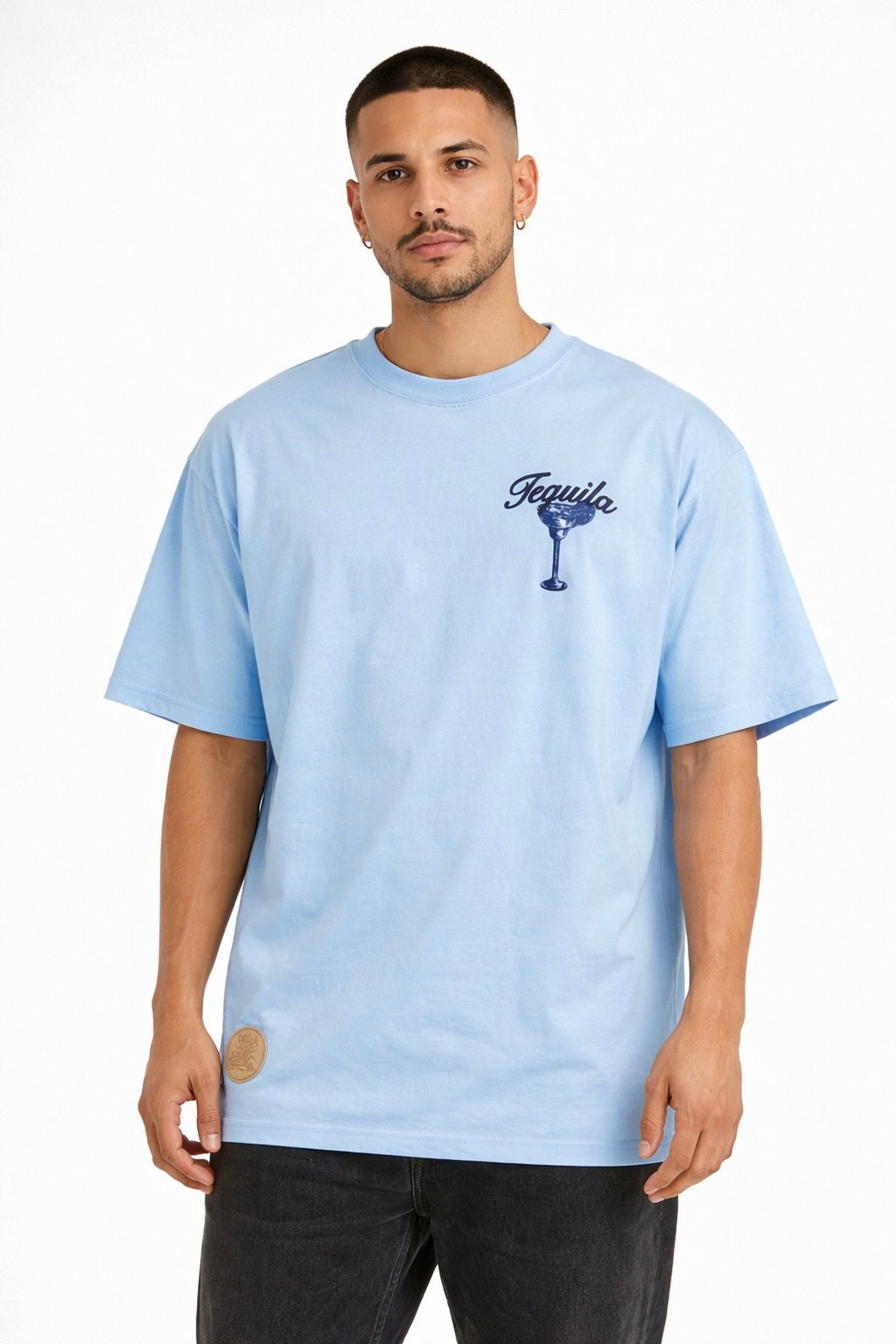 CAMISETA OVERSIZE TEQUILA Y MARGARITA BLOCK - Imagen 2