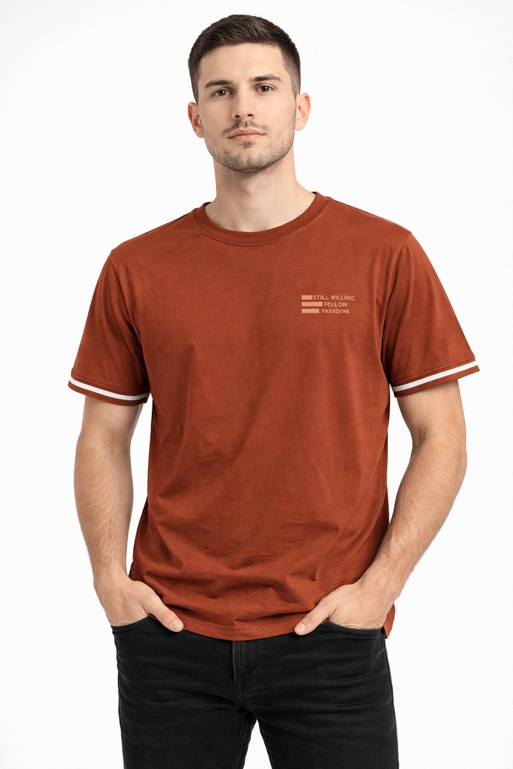 CAMISETA STILL WILLING FOLLOW FREEDOM BLOCK - Imagen 3