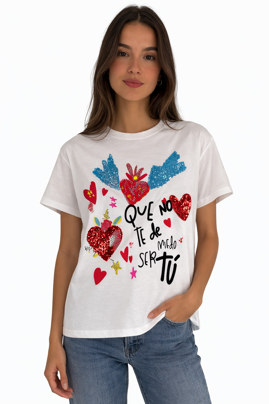 BLUSA QUE NO TE DE MIEDO SER TÚ RUNWAY