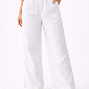 PALAZO BLANCO LISO CRETA