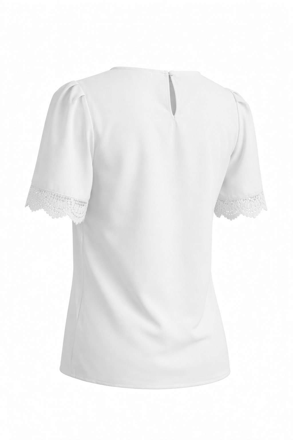 BLUSA CON ENCAJE EN MANGA ROSEMIEL - Imagen 4