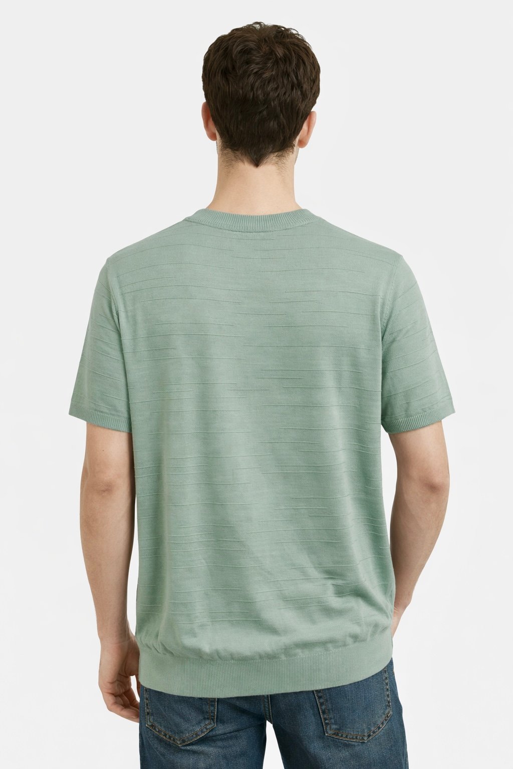 CAMISETA CON DISEÑO DE LÍNEAS BLOCK - Imagen 2