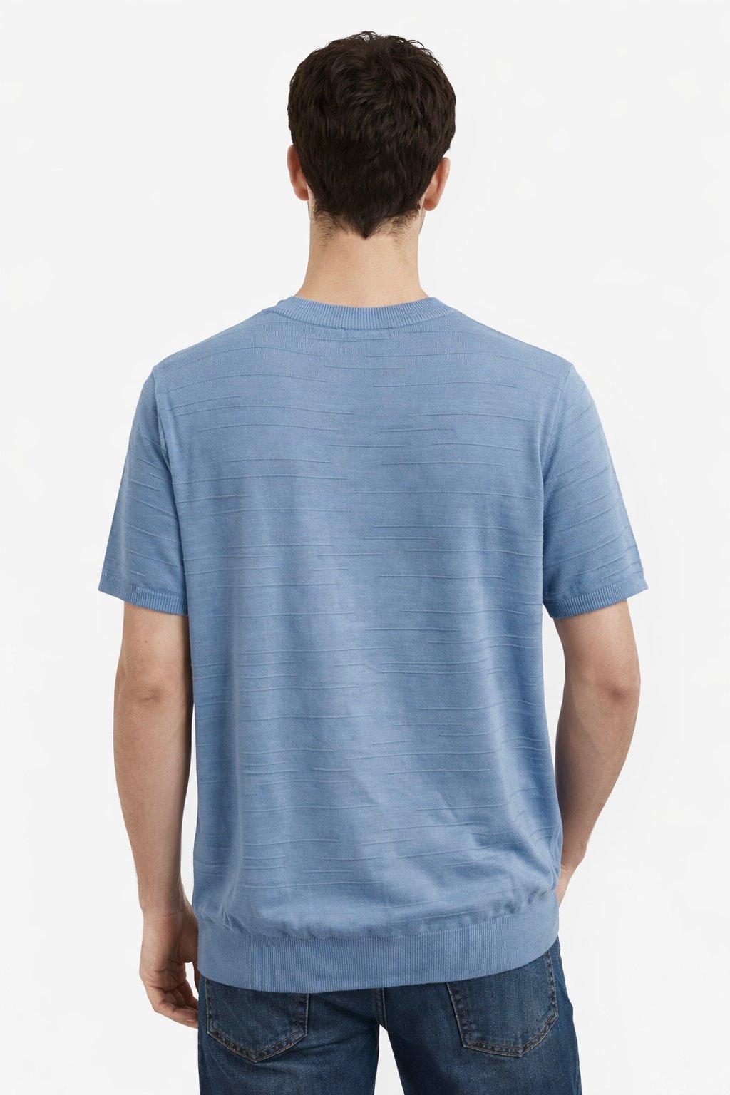 CAMISETA CON DISEÑO DE LÍNEAS BLOCK - Imagen 6