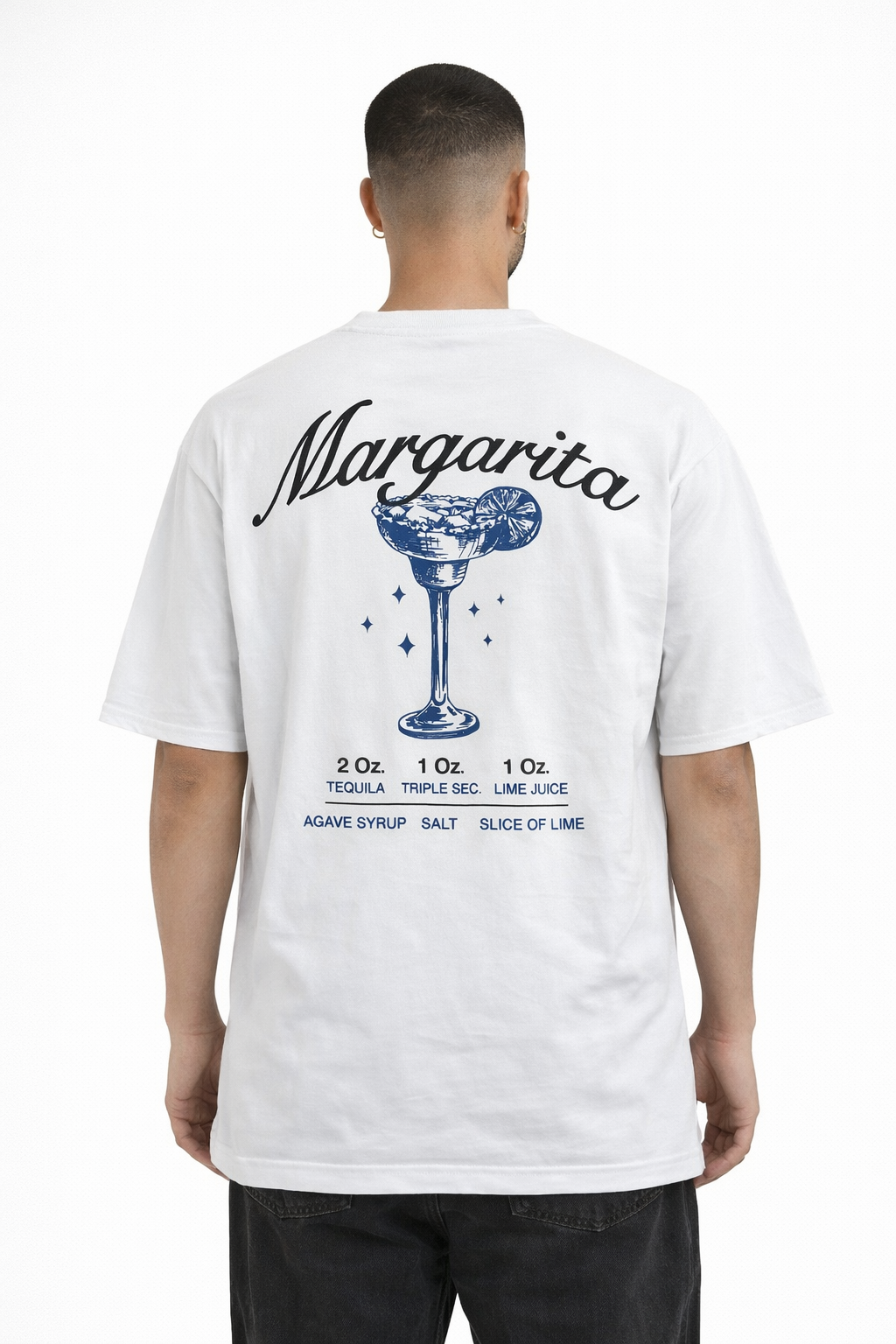 CAMISETA OVERSIZE TEQUILA Y MARGARITA BLOCK - Imagen 5