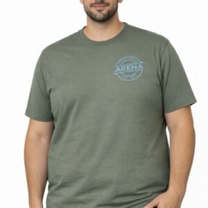 CAMISETA TALLA PLUS CON DISEÑO EN PECHO ARENA