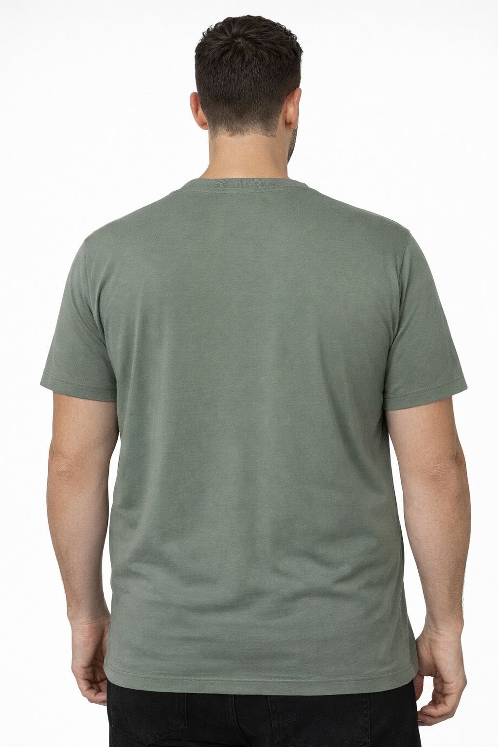 CAMISETA TALLA PLUS CON DISEÑO EN PECHO ARENA - Imagen 2