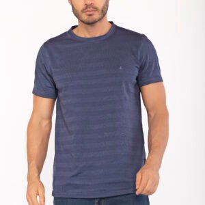 CAMISETA DE RAYAS AZUL CIVIL ROAD
