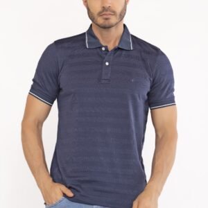 CAMISETA TIPO POLO AZUL CIVIL ROAD