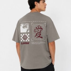 CAMISETA OVERSIZE ANIME VIZIO