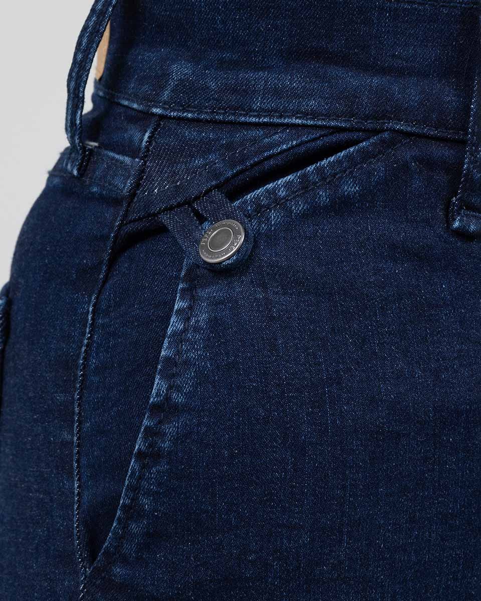 JEANS CORTE BOTA TIRO ALTO AZUL OSCURO PEPE 03 742 0114 - Imagen 5