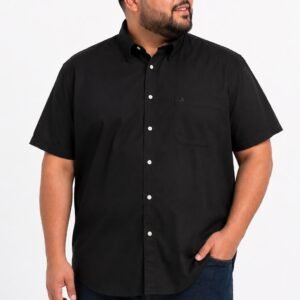 CAMISA NEGRA TALLA PLUS ARENA