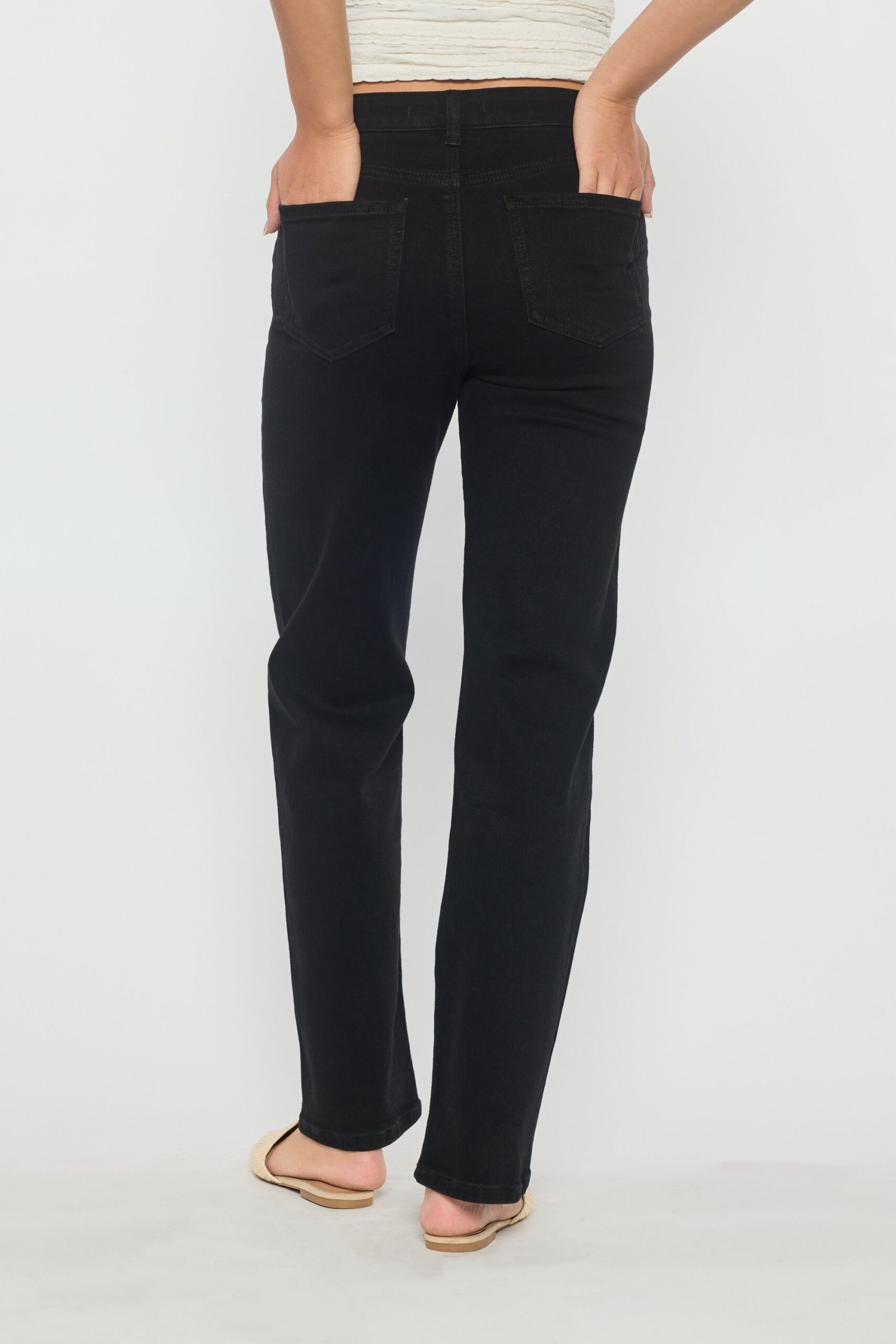 JEANS RECTO TIRO ALTO EN JEAN EP3679 - Imagen 5