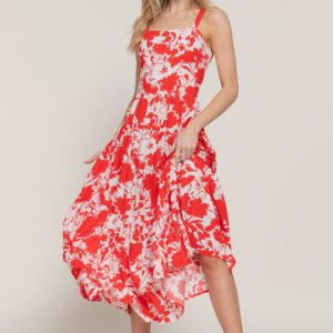 VESTIDO LARGO FLOREADO ACTIVE
