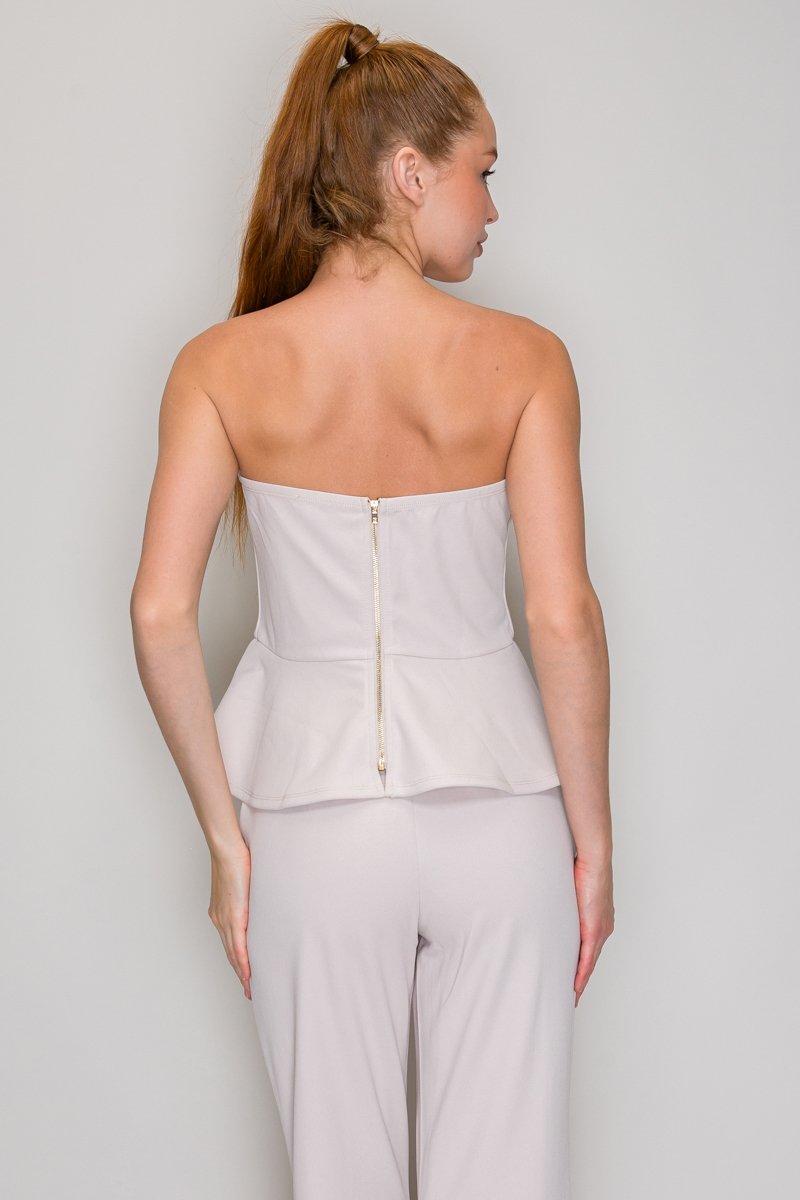 SET DE PANTALON Y BLUSA ESTRAPLE STORY ON - Imagen 5