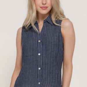 BLUSA DE RAYAS CON BOTONES ACTIVE