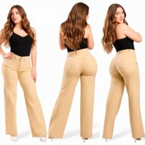 JEANS WIDE LEG KHAKI LEGEND JEANS