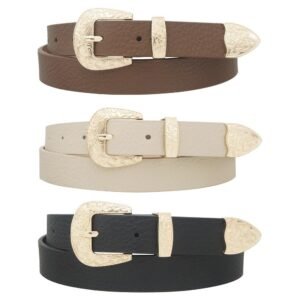 FAJA CON HEVILLA VAQUERA DORADA 3IW24278