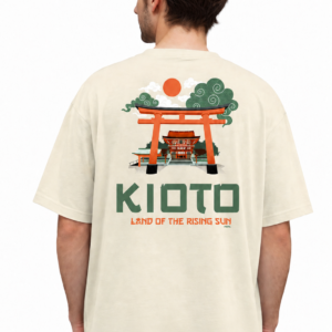 CAMISETA OVERSIZE KIOTO PEPE